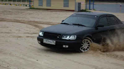 фары тюнинг для Audi 100 C4, 1991 - 1994 гг. (4A0941029, 4A0953050B)  артикул 38082. Купить по цене от руб.