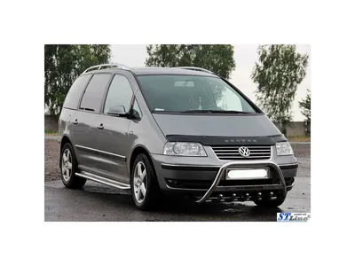 Защита переднего бампера для Volkswagen Sharan (2004-2010) VWSH.04.F1-21  d60мм x 1.6 купить в Украине (фото, отзывы) — код товара 8823-33 — Тюнинг  Карс.