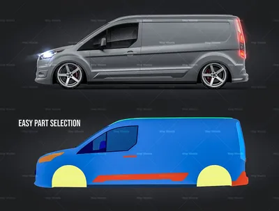 2014 Ford Transit Connect Vans Modified For 2013 SEMA Show