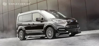 Ford Transit Connect Gets Tuning Body Kit from Carlex Design - autoevolution