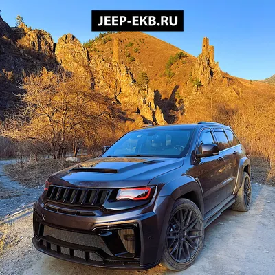 Jeep Grand Cherokee, светодиодный тюнинг фонарей в Санкт-Петербурге
