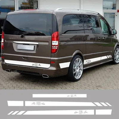 Mercedes-Benz Viano Minivan Powered Up, Courtesy of KTW Tuning | Carscoops