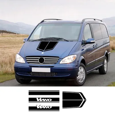 Car Stickers Vinyl Decal Tuning Accessories, For Mercedes Benz Vito V Class  Viano W638 W639 W447 Marco Polo Camper Sport : Amazon.se: Automotive