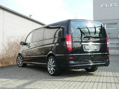 Mercedes-Benz Viano Minivan Powered Up, Courtesy of KTW Tuning | Carscoops