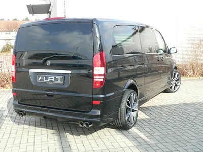 A.R.T. tuning - Viano 3.0CDI with A.R.T. Bodykit - front spoiler, LED  triple beam lamp set, side skirts, rear skirt, roof spoiler, sport exhaust  system, monoART2 wheels | Facebook