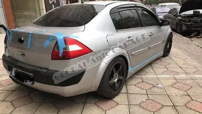 Спойлер Renault Megane 2 тюнинг сабля стиль Sport (ID#481368075), цена:  3150 ₴, купить на Prom.ua