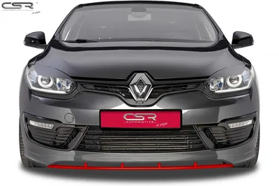 Tuning RDX Front Spoiler VARIO-X Tuning RENAULT Megane 3 Coupe / Cabrio /  CC (-2012) Front Lip Splitter RDX RACEDESIGN