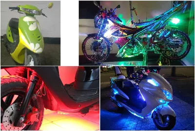 Тюнинг скутеров - Сайт о мотоциклах Ява, Иж, Honda и других