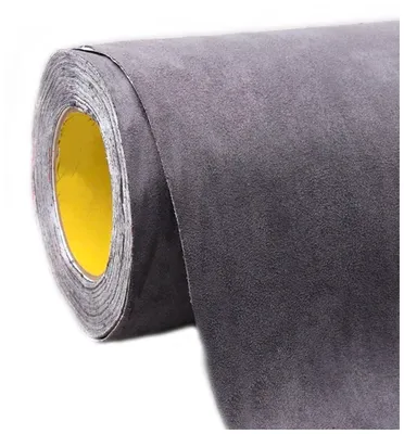 Алькантара ткань без клея - Искусственная замша - Серая 1.4м — купить в  интернет-магазине по низкой цене на Яндекс Маркете