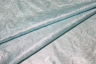 Ткань Парча серебро производитель Китай артикул 125 купить оптом и в розницу