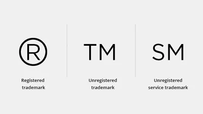 Trademark Symbols TM, SM, ® and how to type them