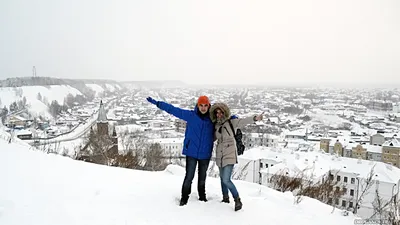 Зимняя эстетика Тобольска | Пикабу