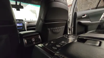 Перетяжка руля и сидений на Toyota Camry 50