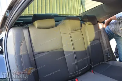 Перетяжка руля и сидений на Toyota Camry 50