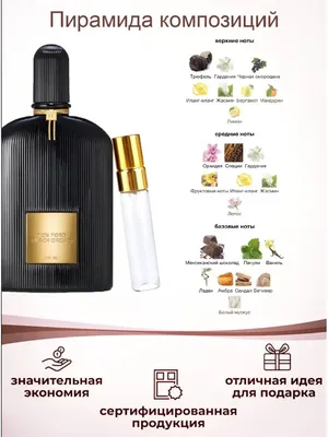Tom Ford Парфюмерная вода-спрей Black Orchid 50 мл — купить в Москве