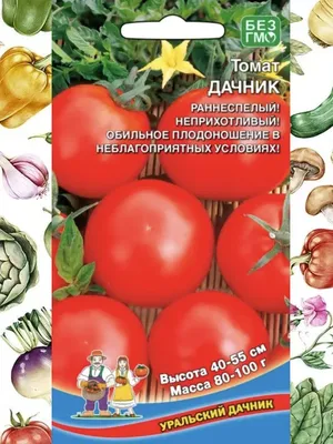 Томат обыкновенный Дачник (dachnik dachnik) 🌿 томат Дачник обзор: как  сажать семена томата Дачник - YouTube