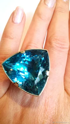 Gem Stone King 1.31 Ct Round White Topaz Swiss Blue Topaz 925 Silver and  10K Yellow Gold Ring - Walmart.com
