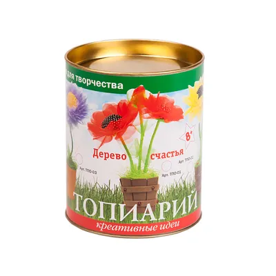 Топиарий из органзы своими руками