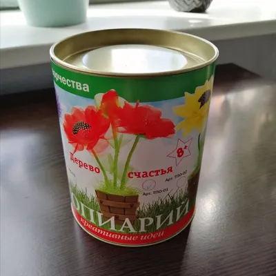 Топиарий из органзы Валентинка