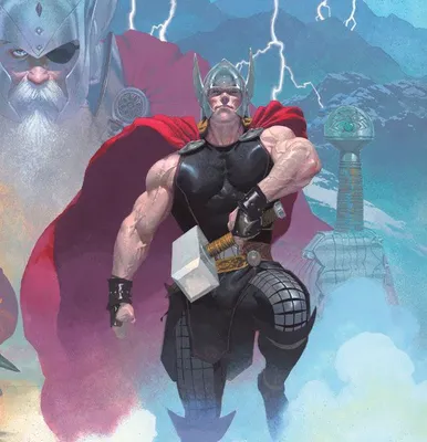 ᐉ Постер Let's Play Мстители Avengers Война бесконечности Тор Thor  Супергерои MARVEL 3 61х40 см