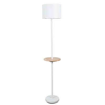 Торшер со столиком Arte Lamp A4056PN-1WH COMBO под лампу 1xE27 60W от  официального дилера Arte Lamp