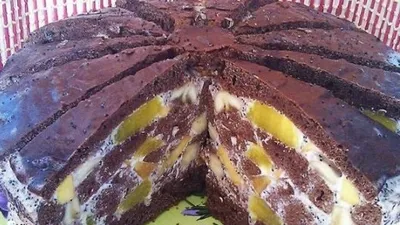 Торт Африканская ромашка - YouTube