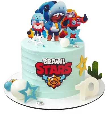 Торт \"Brawl Stars\"