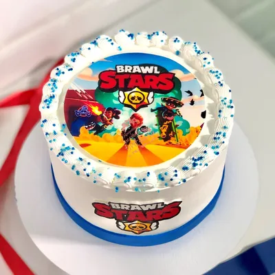 Детский торт \"Brawl Stars\" – купить за 3 100 ₽ | Кондитерская студия LU TI  SÙ торты на заказ