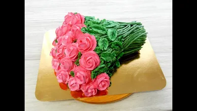 Торт Букет красных роз 230310619 стоимостью 5 800 рублей - торты на заказ  ПРЕМИУМ-класса от КП «Алтуфьево»