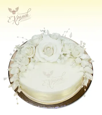 Торт букет красных роз | ViCake.ru