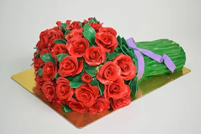 Торт Букет роз – Красивый Торт от Бабушки Эммы