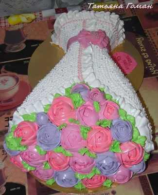 Торт Букет роз | Небольшие торты с розами на заказ с доставкой, срочно.