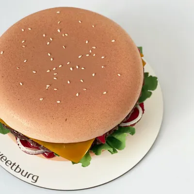 Торт для \"Burger King\" корпоративный
