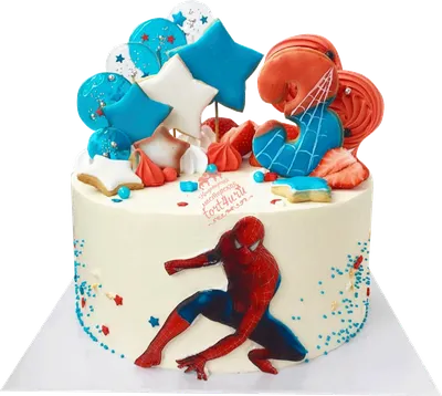 Торт человек паук: фотографии в высоком разрешении