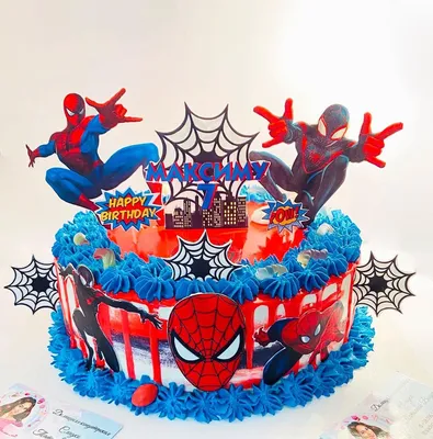 Торт человек паук: фотографии в высоком качестве и разрешении