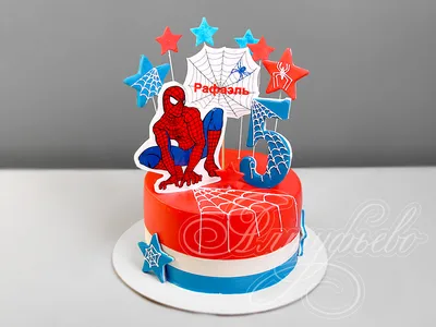 Изображение торта человек паук: скачать png бесплатно