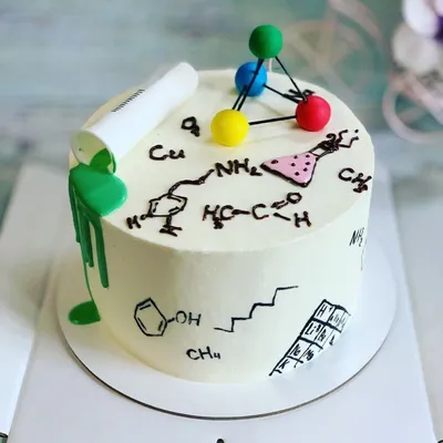Сладкий Торт для химика: изображения с кристальной четкостью