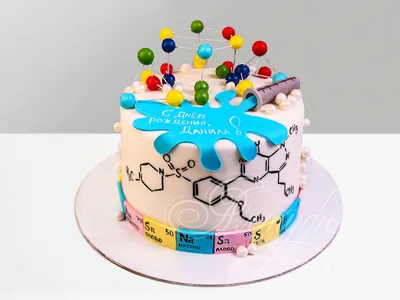 Сладкий Торт для химика: изображения с высокой четкостью