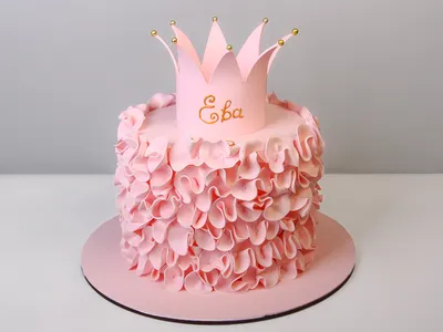 Торт для маленькой принцессы 28091021 стоимостью 8 150 рублей - торты на  заказ ПРЕМИУМ-класса от КП «Алтуфьево»