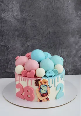 Фото торта для мамы и дочки - эксклюзивное угощение
