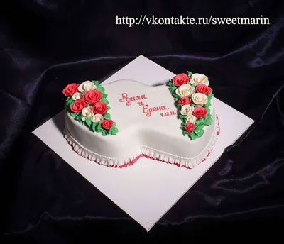Avesto_sweets - Так два сердца становятся единым. В одном торте – и символ  любви, и пожелания будущего вечного счастья 💞 С огромной кремовой  нежностью к вам и вашим праздникам мы создаём неповторимые,