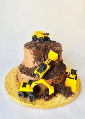 Целый ковш ягод заказывали?🤤 ⠀ Игрушку экскаватор любят многие мальчишки,  так почему бы не соединить нам подарок с тортиком?!😍 Н… | Torten,  Geburtstag, Dekoration