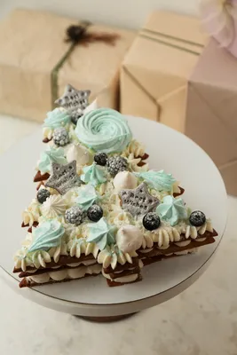 Торт-Ёлочка. Быстрый торт к новому году - YouTube