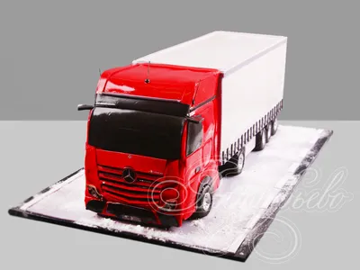 Торт в виде грузовой машины на заказ в кондитерской