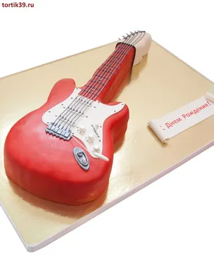 Торт «Гитаристу» заказать в Москве с доставкой на дом по дешевой цене