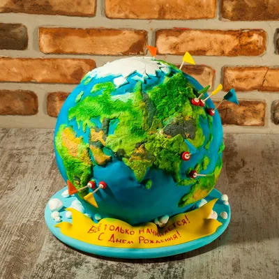 Торт глобус: уникальная картинка для личной коллекции