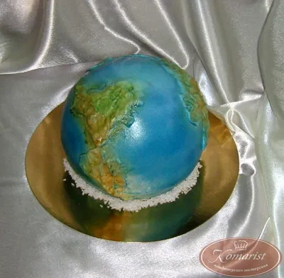 Скачать бесплатно торт глобус в интересном формате webp