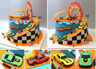 Торт hot wheels: вкусный сувенир для детского дня рождения