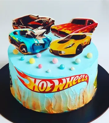 Картинка Торт hot wheels на вашем рабочем столе