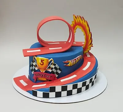 Торт “Hot Wheels” Арт. 01152 | Торты на заказ в Новосибирске \"ElCremo\"